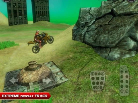 Изображение игры: Moto Stunt Up Hill Rider