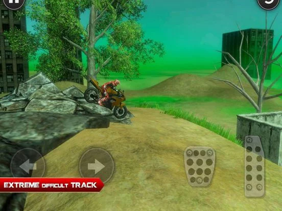 Изображение игры: Moto Stunt Up Hill Rider