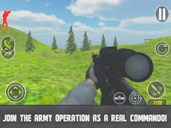Изображение игры: Real Jungle Strike Shoot