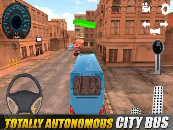 Изображение игры: Public Bus City 3D