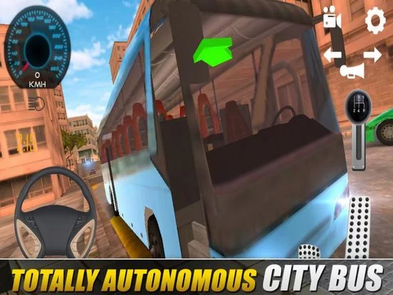 Изображение игры: Public Bus City 3D