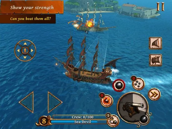 Изображение игры: Ships of Battle Age of Pirates