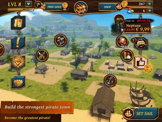 Изображение игры: Ships of Battle Age of Pirates