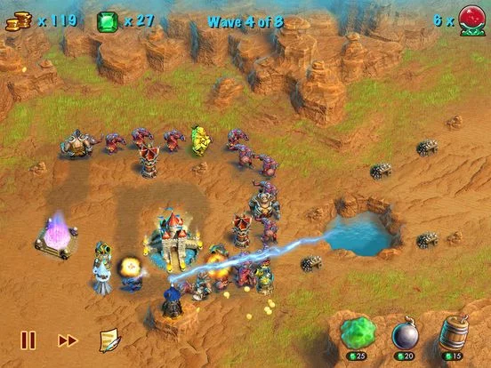 Изображение игры: Towers N' Trolls HD