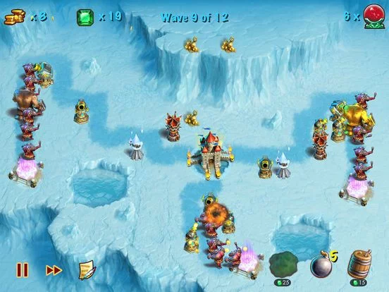Изображение игры: Towers N' Trolls HD