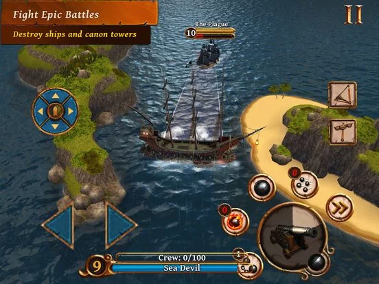 Изображение игры: Ships of Battle Age of Pirates
