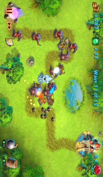 Изображение игры: Towers N' Trolls HD