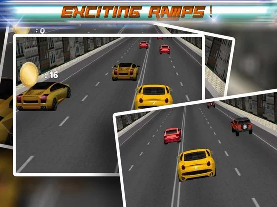 Изображение игры: Real Car Traffic Town Race