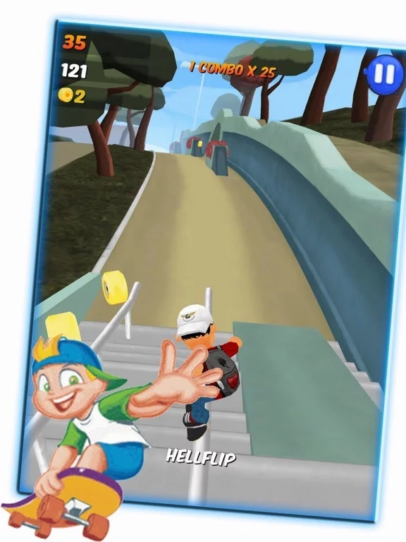 Изображение игры: Street Boy Rush Skate