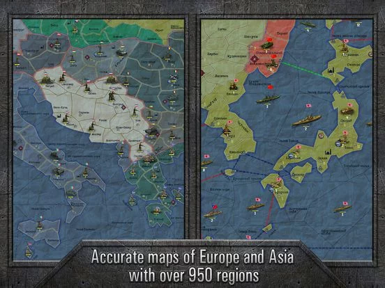 Изображение игры: Strategy & Tactics: Sandbox World War II TBS