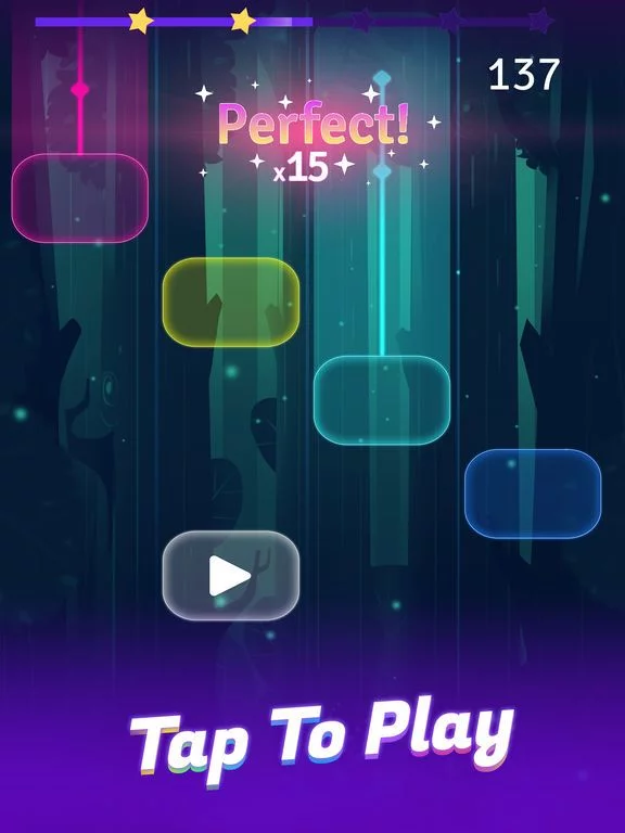 Изображение игры: Color Piano: Music Tiles Game