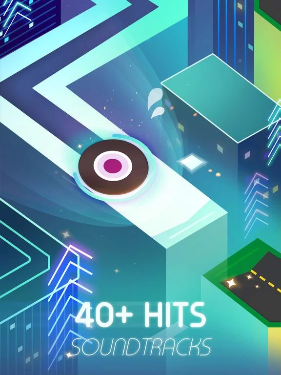 Изображение игры: Dancing Ballz: Tap, Jump, Run