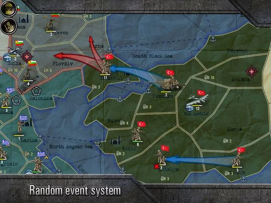 Изображение игры: Strategy & Tactics: Sandbox World War II TBS