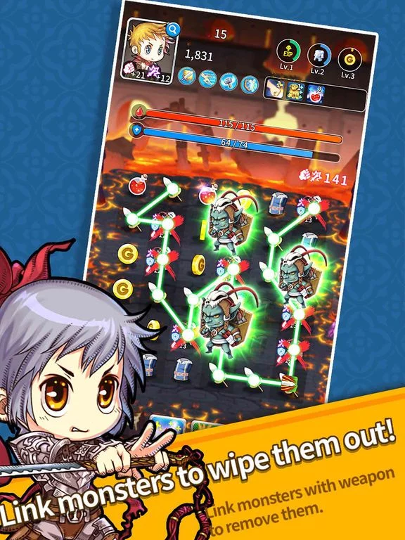 Изображение игры: God of Dungeon