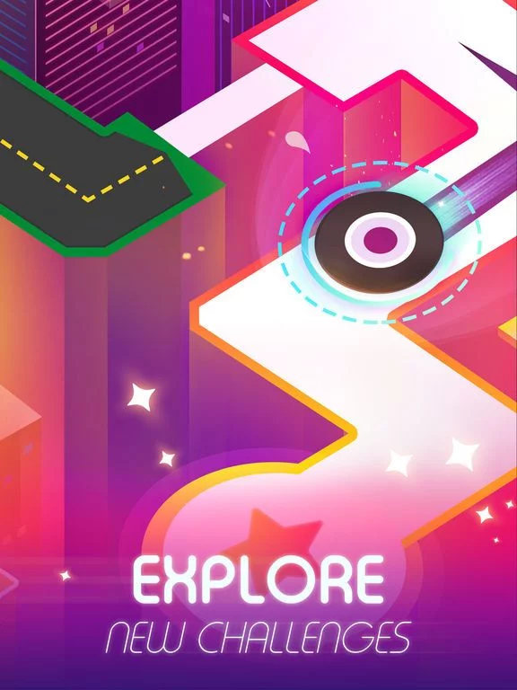 Изображение игры: Dancing Ballz: Tap, Jump, Run