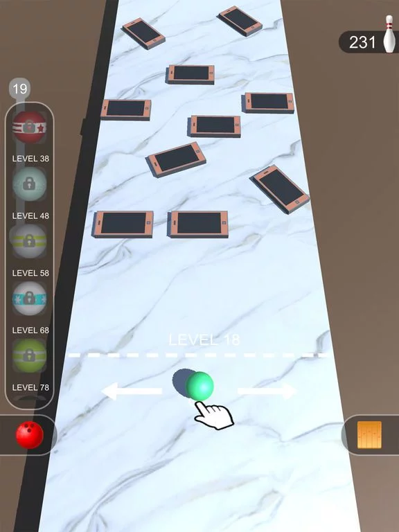 Изображение игры: Bowling Bump