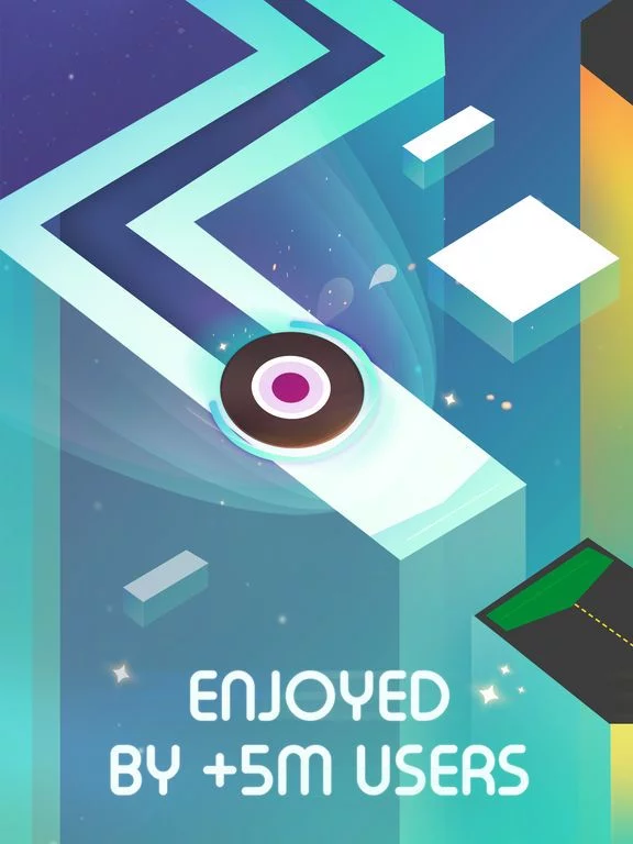 Изображение игры: Dancing Ballz: Tap, Jump, Run