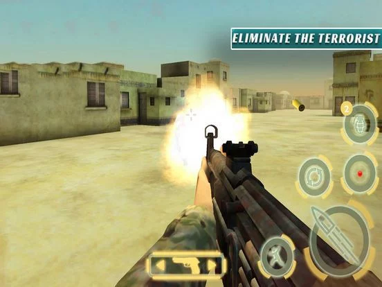 Изображение игры: Terrorists Attacked: Army Team