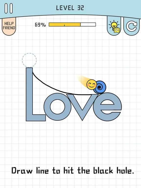 Изображение игры: Physical Lines - Hello Hole