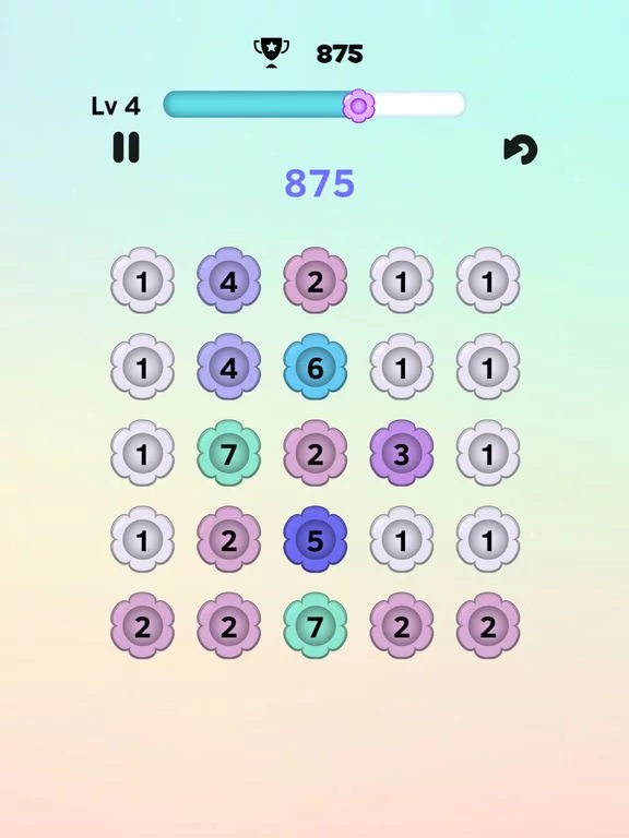 Изображение игры: Flower Math