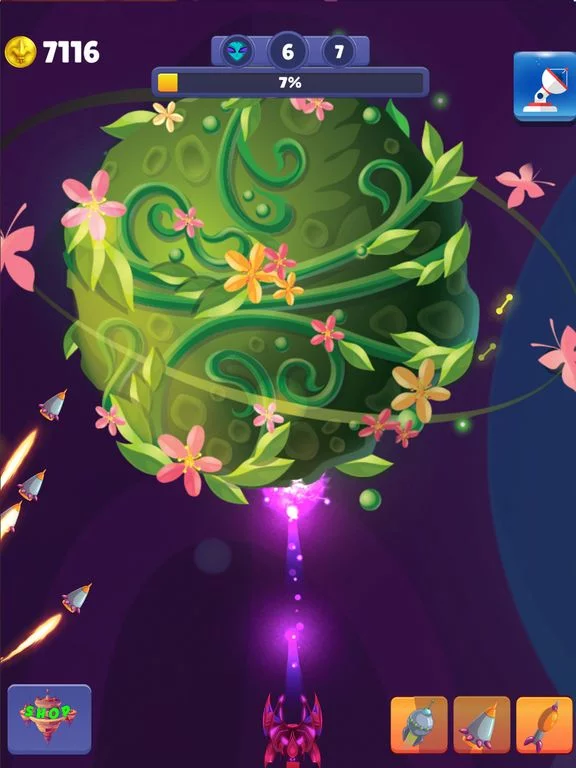 Изображение игры: Planet Destroyer