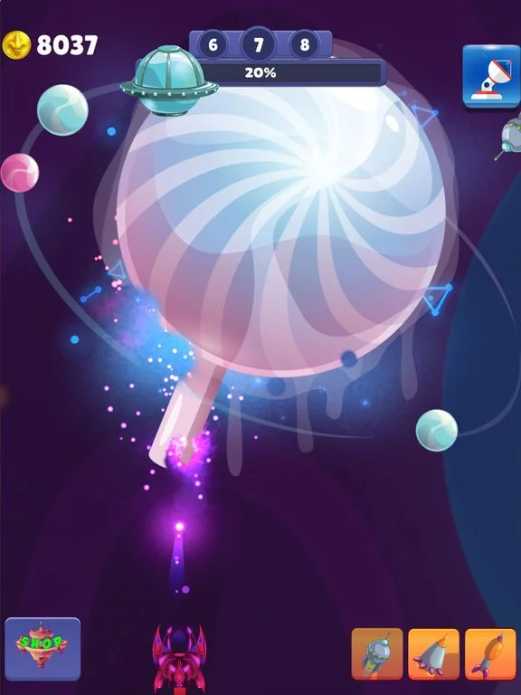 Изображение игры: Planet Destroyer