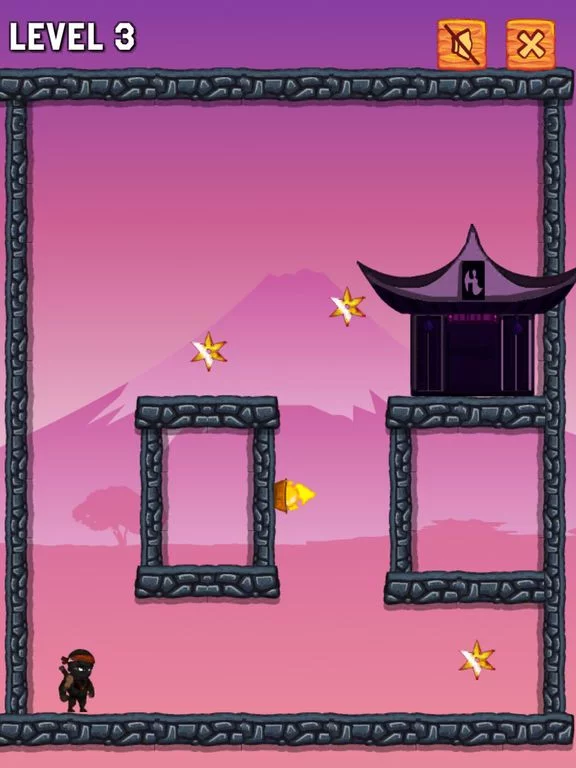 Изображение игры: Ninja Jump Run