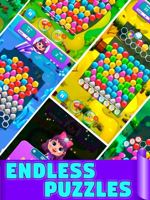 Изображение игры: Little Girl Diamond Quest