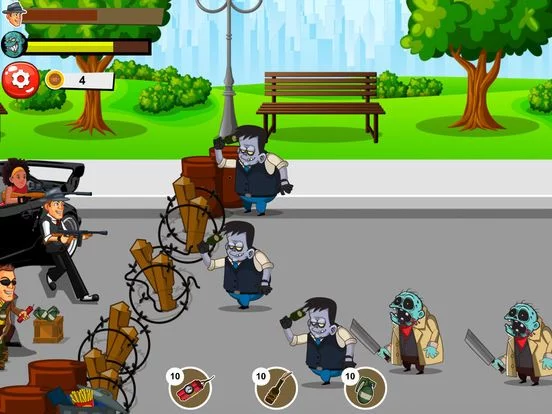 Изображение игры: Gangster Gun - Zombie Attack