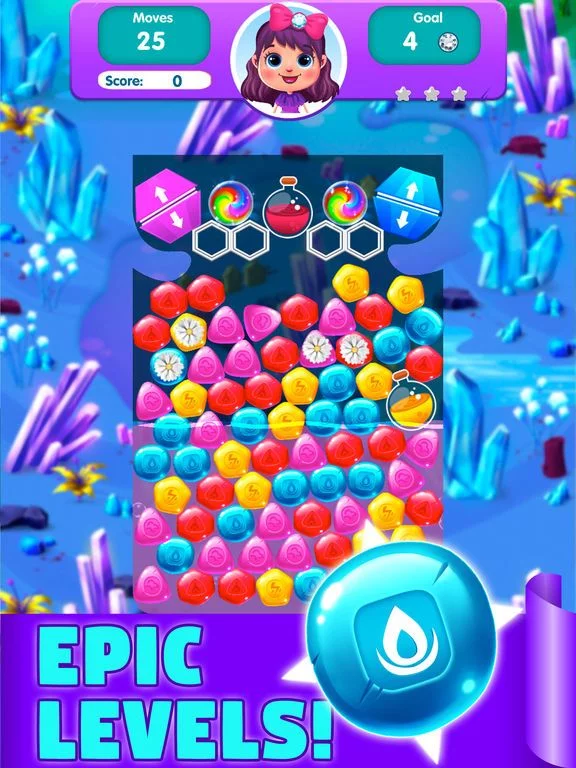 Изображение игры: Little Girl Diamond Quest