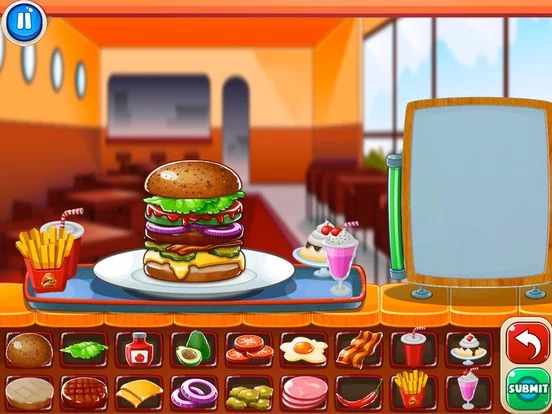 Изображение игры: The Burger Game