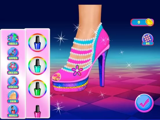 Изображение игры: Fashion Shoe Designer
