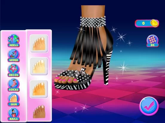 Изображение игры: Fashion Shoe Designer