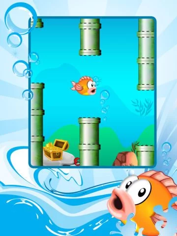 Изображение игры: Happy Flappy Fin