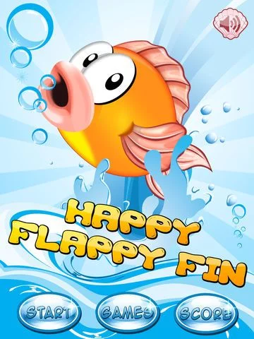 Изображение игры: Happy Flappy Fin