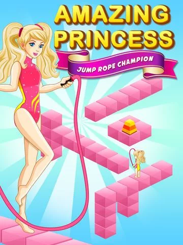 Изображение игры: Amazing Princess Jump Rope Gymnastic Champion