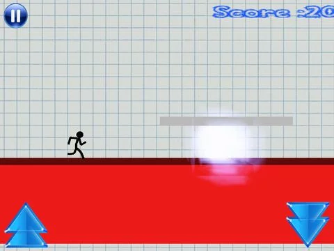 Изображение игры: Line Sprint - Stickman Challenge Free