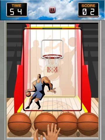 Изображение игры: Arcade Free Throw Basketball