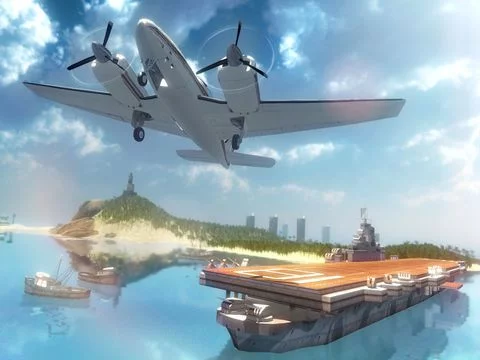 Изображение игры: Sky Horizon Flight Sim