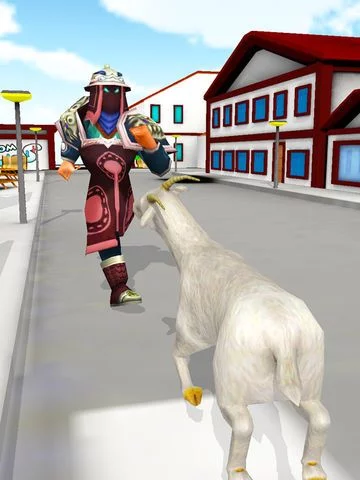 Изображение игры: 3D Goat Rampage - Zoo Animal Wild Safari