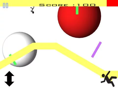 Изображение игры: Anti Gravity Stickman Turbo Free
