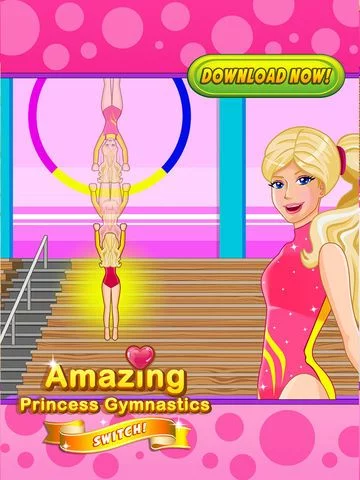 Изображение игры: Amazing Princess Gymnastics Switch