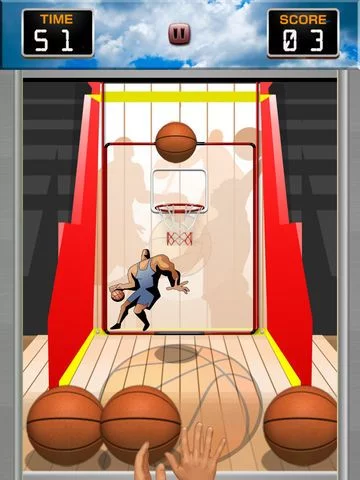 Изображение игры: Arcade Free Throw Basketball