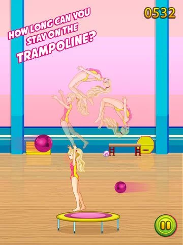 Изображение игры: Amazing Princess Gymnastics Trampoline