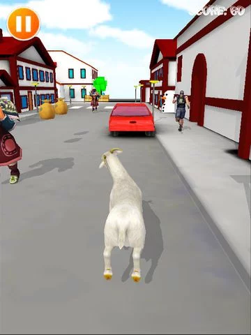 Изображение игры: 3D Goat Rampage - Zoo Animal Wild Safari