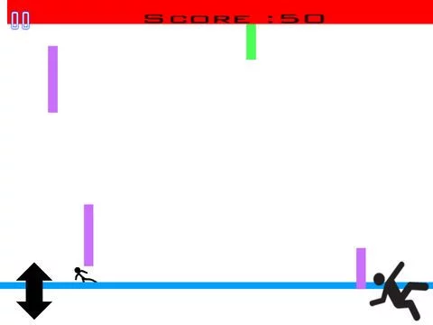 Изображение игры: Anti Gravity Stickman Turbo Free