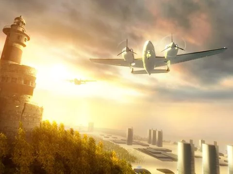Изображение игры: Sky Horizon Flight Sim