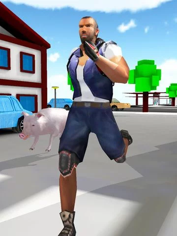 Изображение игры: 3D Goat Rampage - Zoo Animal Wild Safari