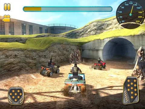 Изображение игры: Super Quad Bike Rumble