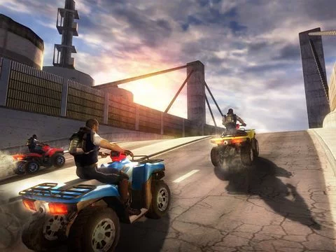 Изображение игры: Super Quad Bike Rumble